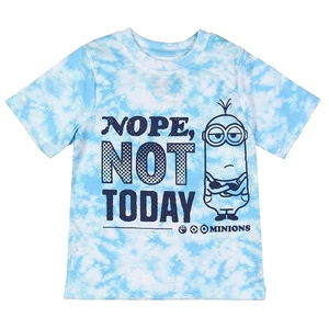 Despicable Me Minions Nope, Not Today Tie-Dye Little Boy's T-Shirt NWT - Picture 1 of 5