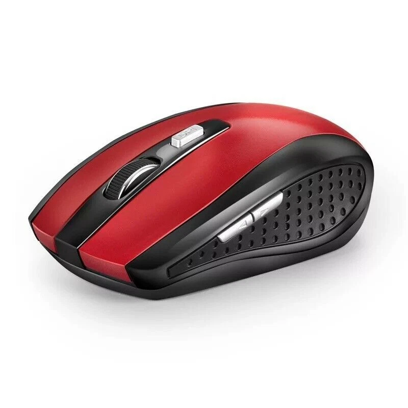 2 Wireless Optical Mouse Mice 2.4GHz USB Receiver For Laptop PC Computer DPI USA - Image 1 of 4