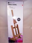 BEECH WOOD DISPLAY TTABLE EASEL STAND  H45xW16.5xD5.5cm