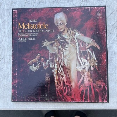 SEALED 3 LP box set Arrigio Boito Mefistofele TREIGLE Placido DOMINGO CABALLE - Image 1 of 4