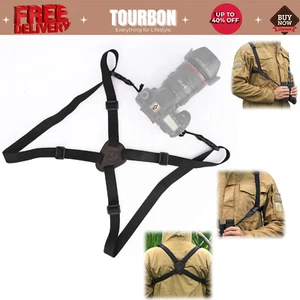 Tourbon Binocular Harness Camera Optics Strap Chest Sling Rangefinder Carrier🔥 - Picture 1 of 24