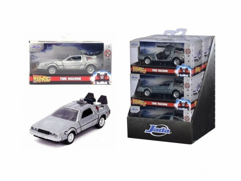 Ritorno Al Futuro 1 Delorean Time Machine 1:32 Die- Cast Model JADA TOYS - Immagine 1 di 1