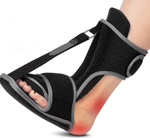 Plantar Fasciitis Dorsal Night Splint Achilles Tendonitis Brace Drop Foot Suppor - Picture 1 of 8