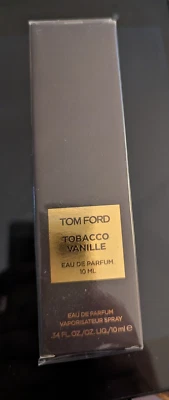 Tom Ford Tobacco Vanille EAU DE PARFUM 0.34 oz/10 ml EDP Travel Spray NEW SEALED - Image 1 of 3
