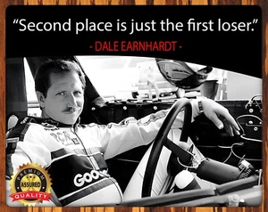 Dale Earnhardt Sr. - Nascar - Man Cave - Metal Sign 11 x 14 - Picture 1 of 3