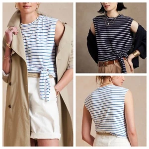 NWT BANANA REPUBLIC WOMEN Slub Cotton Crew T-shirts | PXS, PS, PM, PL (Petites) - Picture 1 of 14