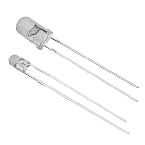 LED-Leuchtdioden farbig klar blink Flash DUO Blinklicht Licht Modellbau farblos - Bild 1 von 17