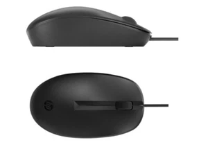 HP Mouse Maus 125 kabelgebunden USB Black Schwarz (265A9AA) - Bild 1 von 1