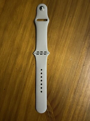 Correa deportiva de silicona de repuesto de 38/40 mm para Apple Watch Tan Nuevo Foto 1 de 4