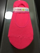 5 Pack Girls Liners Shoe Size 4-9.5 Hot Pink/Black by Limited Too
