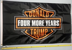 DONALD TRUMP FLAG FREE USA SHIP 8 God Guns Republican America MAGA USA Sign 3x5' - Picture 1 of 1