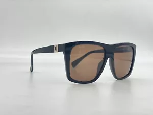 MaxMara PRISM MM0021 Women’s Oversize Black Sunglasses New - Picture 1 of 7