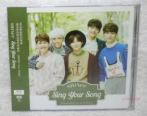 SHINee Sing Your Song 2015 Taiwan Ltd CD+12P+Card [Japanese Lan.] - Picture 1 of 4