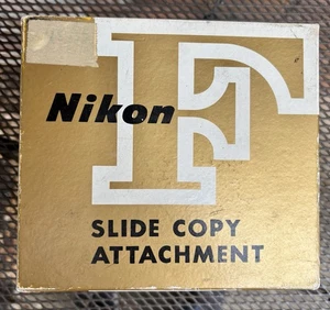 VTG Nippon Kogaku Nikon F Slide Copying Attachment Bellows Japan For 35mm Film - Picture 1 of 10