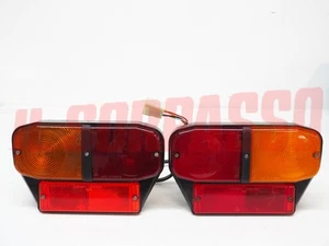 PLASTICHE FANALI FARI POSTERIORI AUTOCARRI OM 50 55 60 65 70 75 80 90 N 100 NOS - Foto 1 di 4