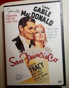 San Francisco -DVD Clark Gable, Jeanette MacDonald, Spencer Tracy New Sealed - Imagen 1 de 4