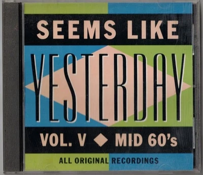 K-TEL Seems Like Yesterday Vol. V Mid 60's [1990] CD (Donovan, Major Lance) - Image 1 of 4