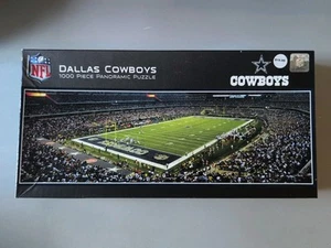 New Dallas Cowboys 1000 Piece Panoramic Puzzle NFL - USA made - Picture 1 of 7