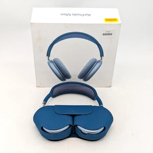 Apple AirPods Max Bleu ciel avec bandeau bleu A2096 | MGYL3AM/A VOIR DESCRIPTION  - Photo 1 sur 5