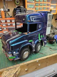 1/14 Tamiya SCANIA T- cab Special, Tractor Unit, Recovery Heavy Haul - Picture 1 of 12