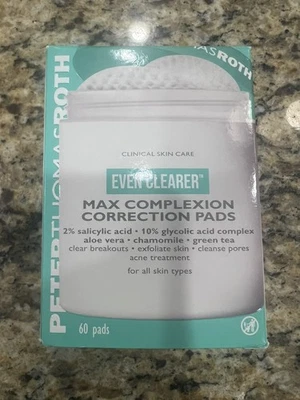 Almohadillas correctoras de tez Peter Thomas Roth Max (60 almohadillas) nuevas en caja Foto 1 de 4