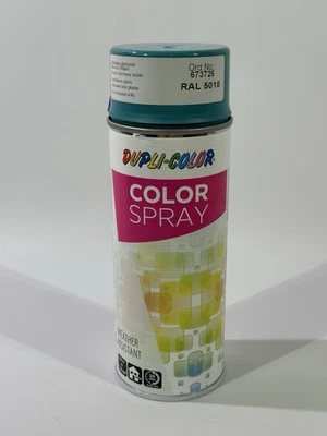 Dupli Color Color Spray 673726 Gl.  RAL 5018 Tuerkisblau Schnelltrocknend 400ml - Bild 1 von 4