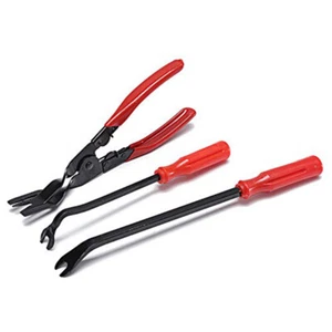 Clip Pliers Set And Fastener Remover Auto Upholstery Repair Kit With Storage Bag - Picture 1 of 25