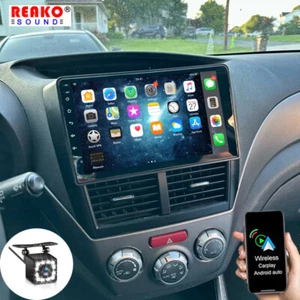 Android 13 9" Car Stereo Carplay GPS Navi BT Radio for Subaru Forester 2008-2012 - Picture 1 of 16