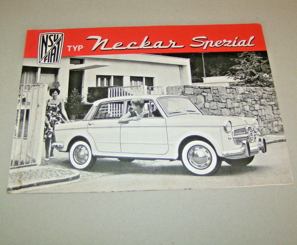 Prospecto / Folleto - NSU / Fiat Tipo Neckar Especial - Imagen 1 de 1