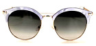 Beautiful Jimmy Choo Sunglasses Hally S Acetate Grey Marble Panto Big 55 19 140