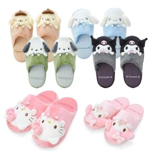 Character Room Slippers Hello Kitty Family , Melody, Kuromi, Pompom, Cinnamoroll - Picture 1 of 12