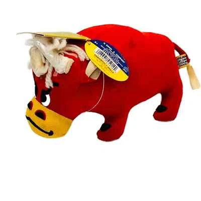 Dakin Applause Dream Pet 6" Tabasco #45914 The Red Bull etiquetas flexibles coleccionar  Foto 1 de 4