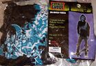boys large 10/12 BLOOD SHED HALLOWEEN MASK HOODIE PULLOVER GLOVES NEW NIP GROSS!