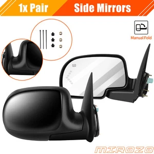 For 2003-2007 GMC Chevy Side Mirrors Power Heated Signal Passenger + Driver Side - Bild 1 von 7
