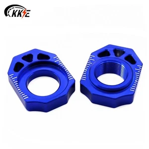KKE 25MM Rear Axle Block Adjuster Fit KTM EXCF SXF XC XCF 125-450 2013-2022 Blue - Picture 1 of 12