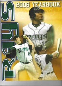 2006 Tampa Bay Rays Yearbook Carl Crawford Scott Kazmir Jonny Gomes cover - Bild 1 von 3