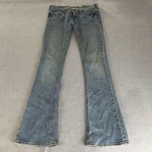 Vintage Hollister SoCal Stretch Flared Jeans Size 0 (W28 x L32) Light Wash Y2K
