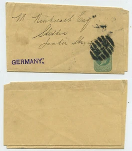 73550 - Ganzsache - Streifband nach Stetin - Bild 1 von 1