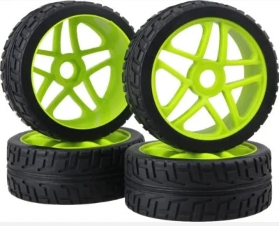 BQLZR 17mm RC 1:8 Off-Road Car Star Hub Tires for Running On The Cement Ground 4 - Image 1 of 4