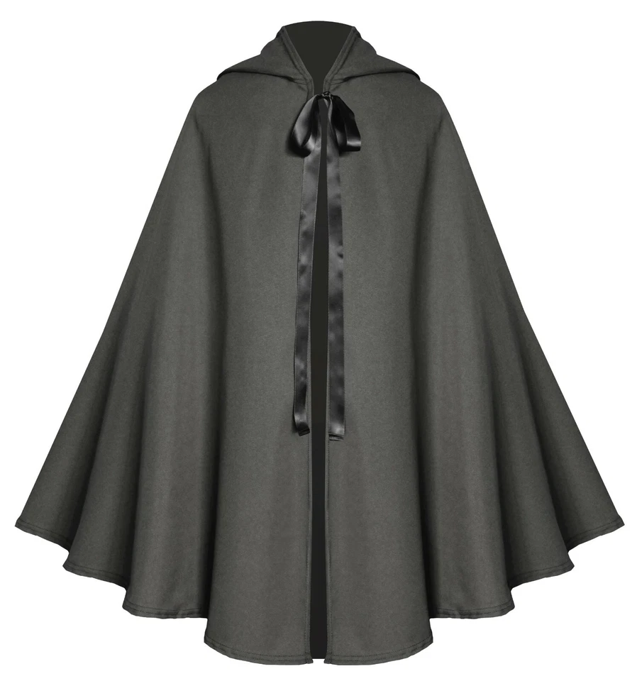 Capa gótica steampunk vitoriana medieval renascentista pirata ocidental - Imagem 1 de 1