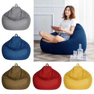 without Filling Lazy Lounger Snugly Gamer Chair Chair Sofa Cover Large Bean Bag