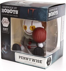 Figura Vinilo IT Pennywise The Clown Knit Series Hecha a Mano por Robots Nueva en Caja - Imagen 1 de 8