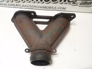 Kawasaki 340 440 Invader Snowmobile Engine Exhaust Manifold Y-Pipe John Deere - Picture 1 of 2