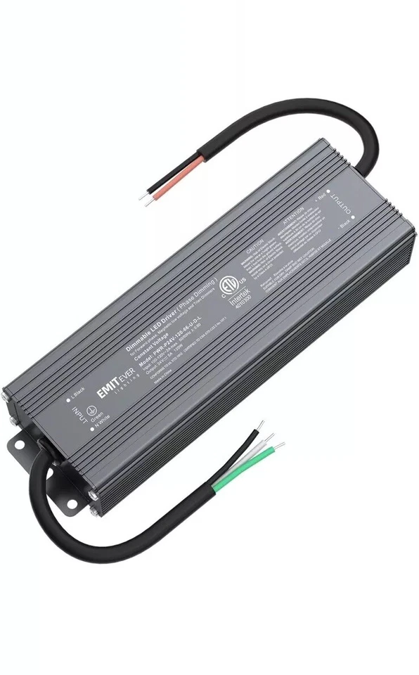 EMITEVER 120W Triac Dimmable LED Driver,Power Supply,AC 120V to DC 24V Transform - Image 1 of 4