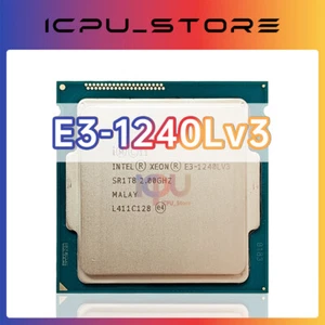 Intel Xeon E3-1240L v3 SR1T8 2.0GHz 4Cores 25W LGA1150 CPU Processor - Picture 1 of 3
