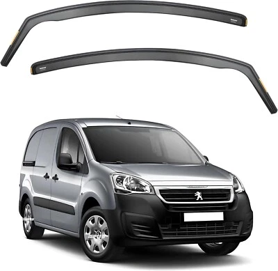 iSPEED Wind deflectors for Peugeot Partner MK2 2008-2018 Van Visors - Image 1 of 4