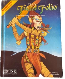 AD&D Fiend Folio Advanced Dungeons & Dragons TSR 1981 1. Auflage guter Zustand - Bild 1 von 3