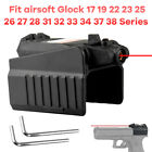 Tactical Compact Mini Red Dot Laser Sight For Airsoft Glock 17 19 22 23 28 31 34