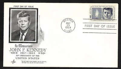 #1246 5c  John F. Kennedy -Memorial Issue- ArtCraft FDC - Image 1 of 2