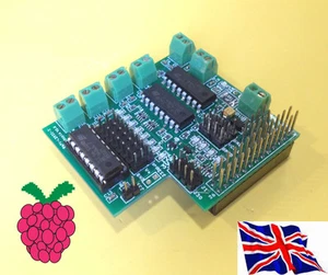 Rs-Pi L293D-3 6 Motor Roboterplatine (Rs-Pi V2-P5 Unterstützung) für Raspberry Pi - Bild 1 von 1